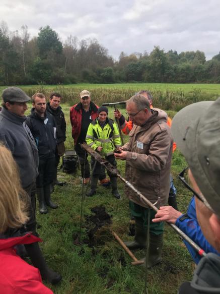 Seminar und Exkursion in Zeven - Torfbestimmung